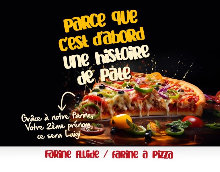 Farine à Pizza Marcel Présente 